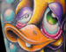 tattoo galleries/ - ugly duckling and bar of soap with bubbles tattoo